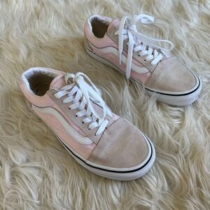 Vans‎ Old Skool Sk8 Low Pink Suede Skate Shoes Unisex Size 7.5/6